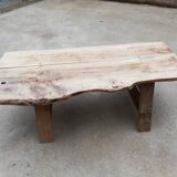 Table basse esprit primitif wabi Sabi