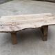 Table basse esprit primitif wabi Sabi