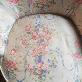 Small flowery armchair