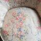 Small flowery armchair