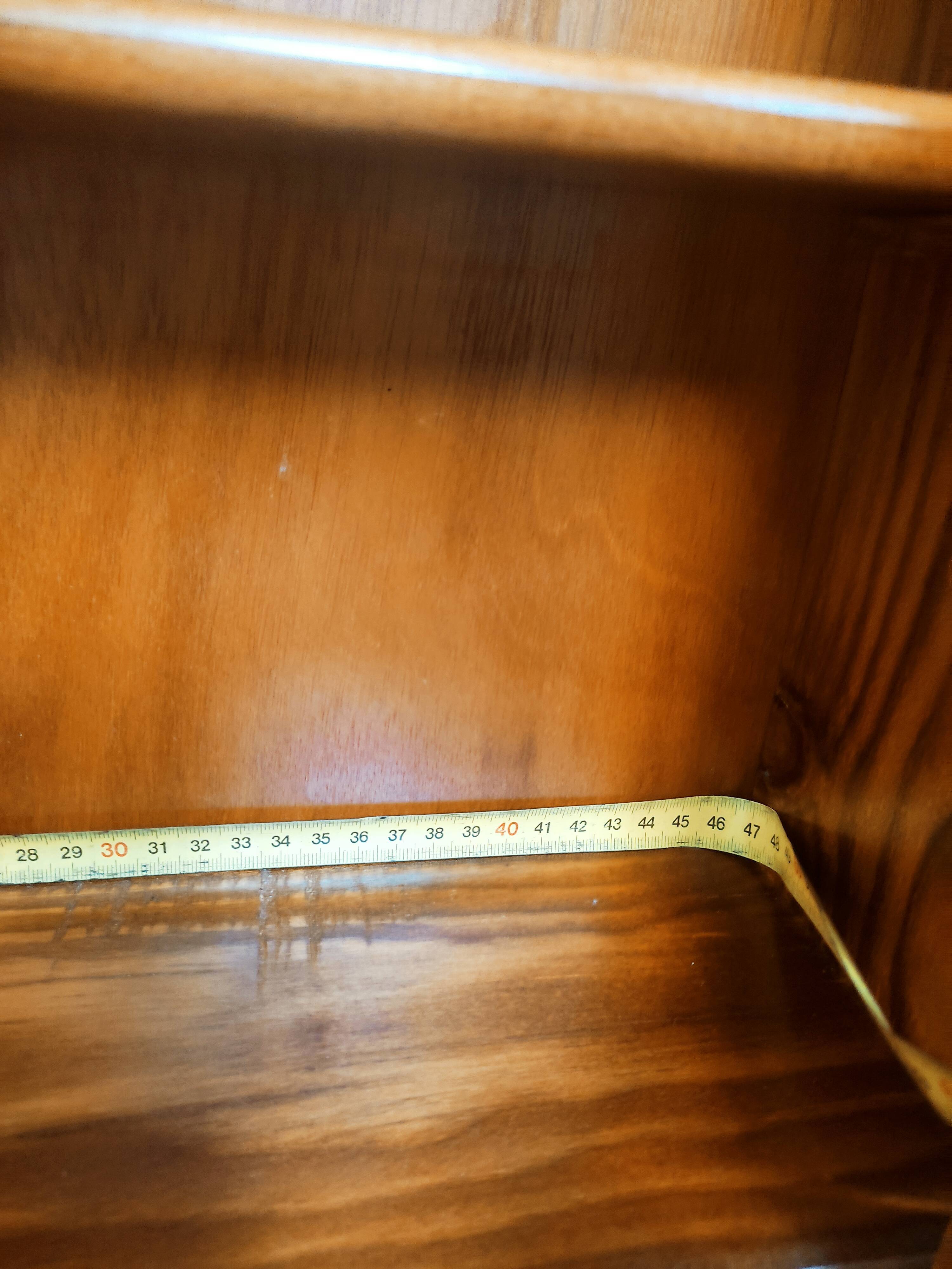 Wooden wall display case