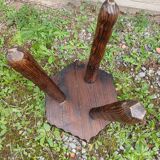 Antique tripod stool