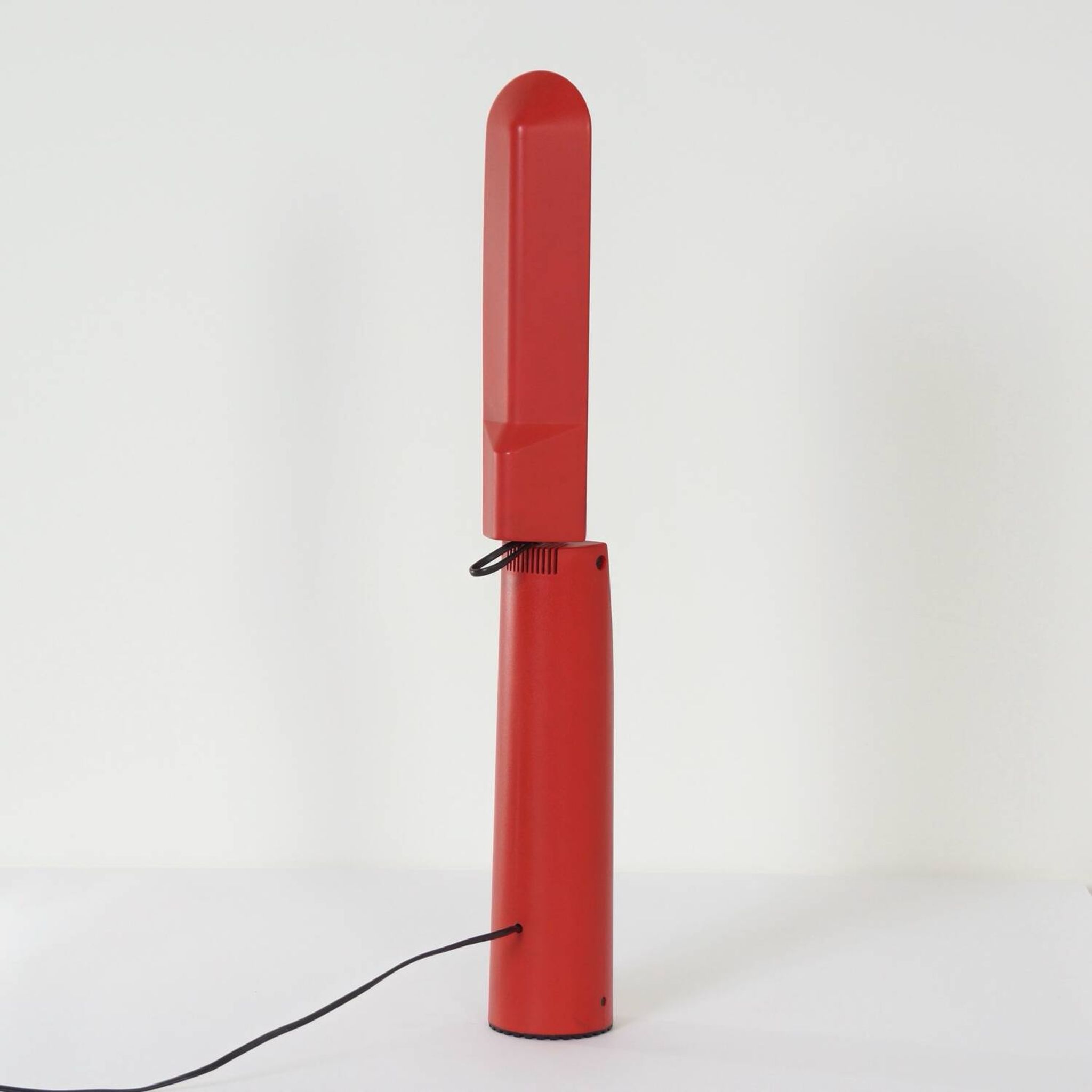 Red picchio desk lamp by isao hosoe for luxo, 1980s