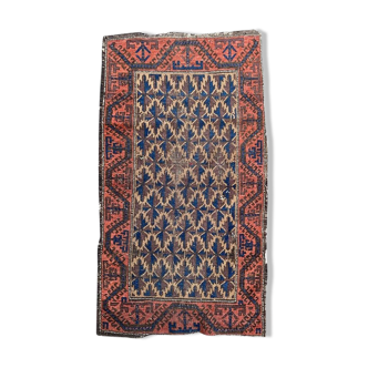 Antique Baloch carpet 126x71cm