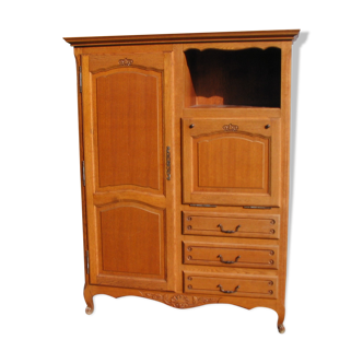 Writing desk, bookcase