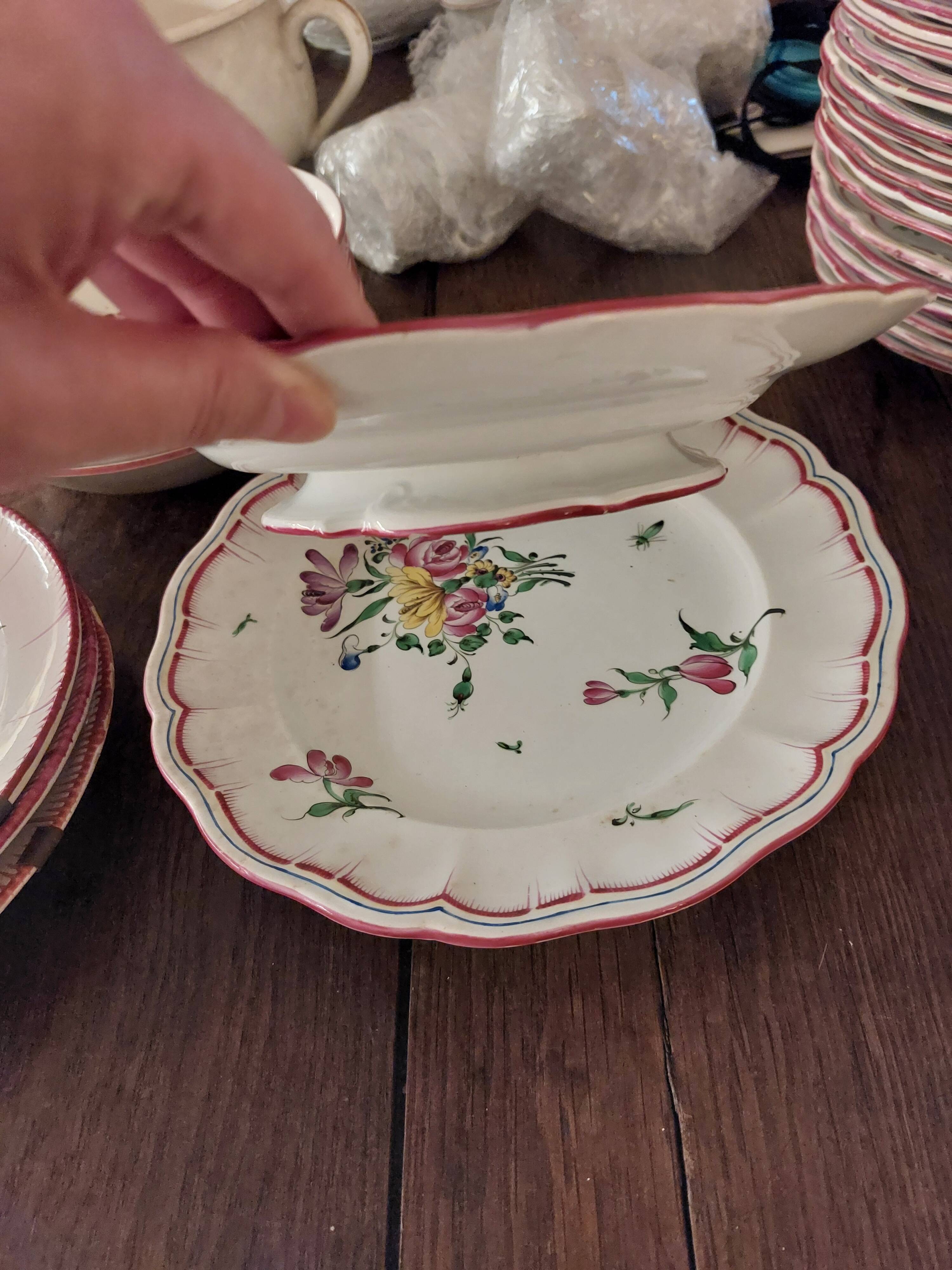Luneville crockery