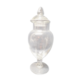 Glass cotton jar