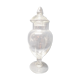 Glass cotton jar