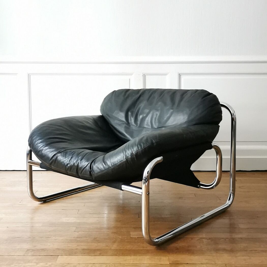 Pair of lounge chairs by Johan Bertil Haggstrom, Swed Form edition