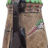 Pair of large Art Nouveau amphorae