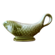Vintage fish-shaped sauce boat Moulin des Loups