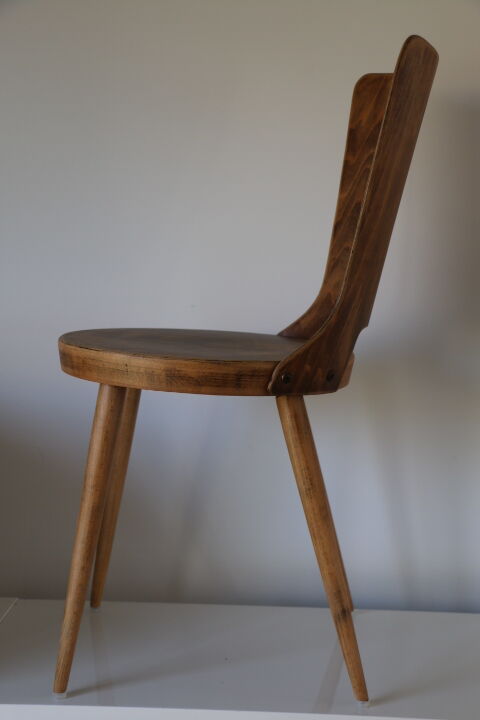 2 chairs baumann "dove" clear beech