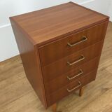 Scandinavian clothing dresser 4 drawers