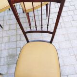 Set of 6 chairs vintage 60 feet fuseles
