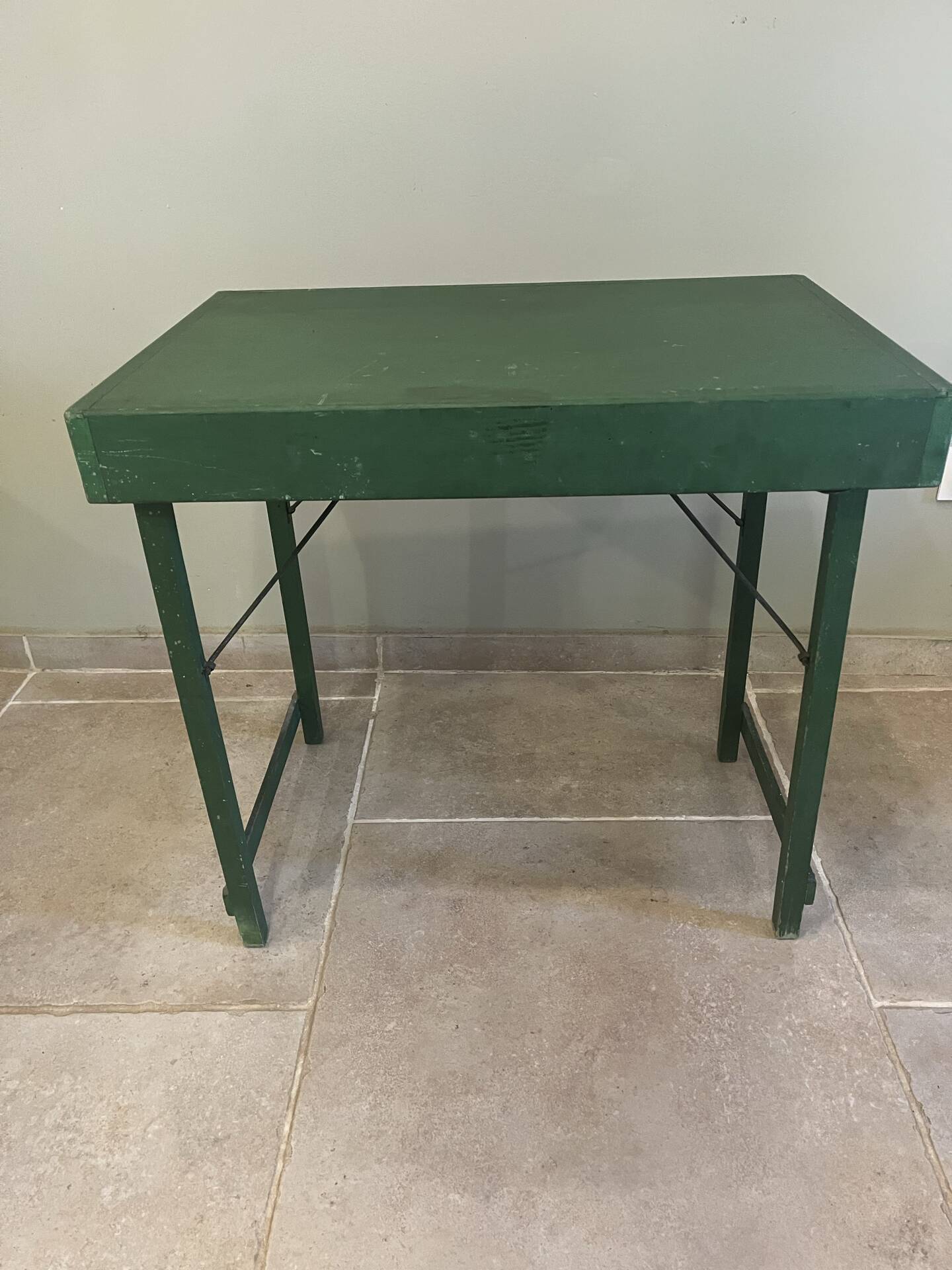 Folding side table