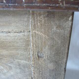 Ancient salt chest stool