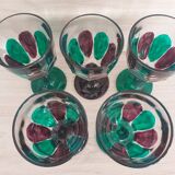 Wine glasses 80s