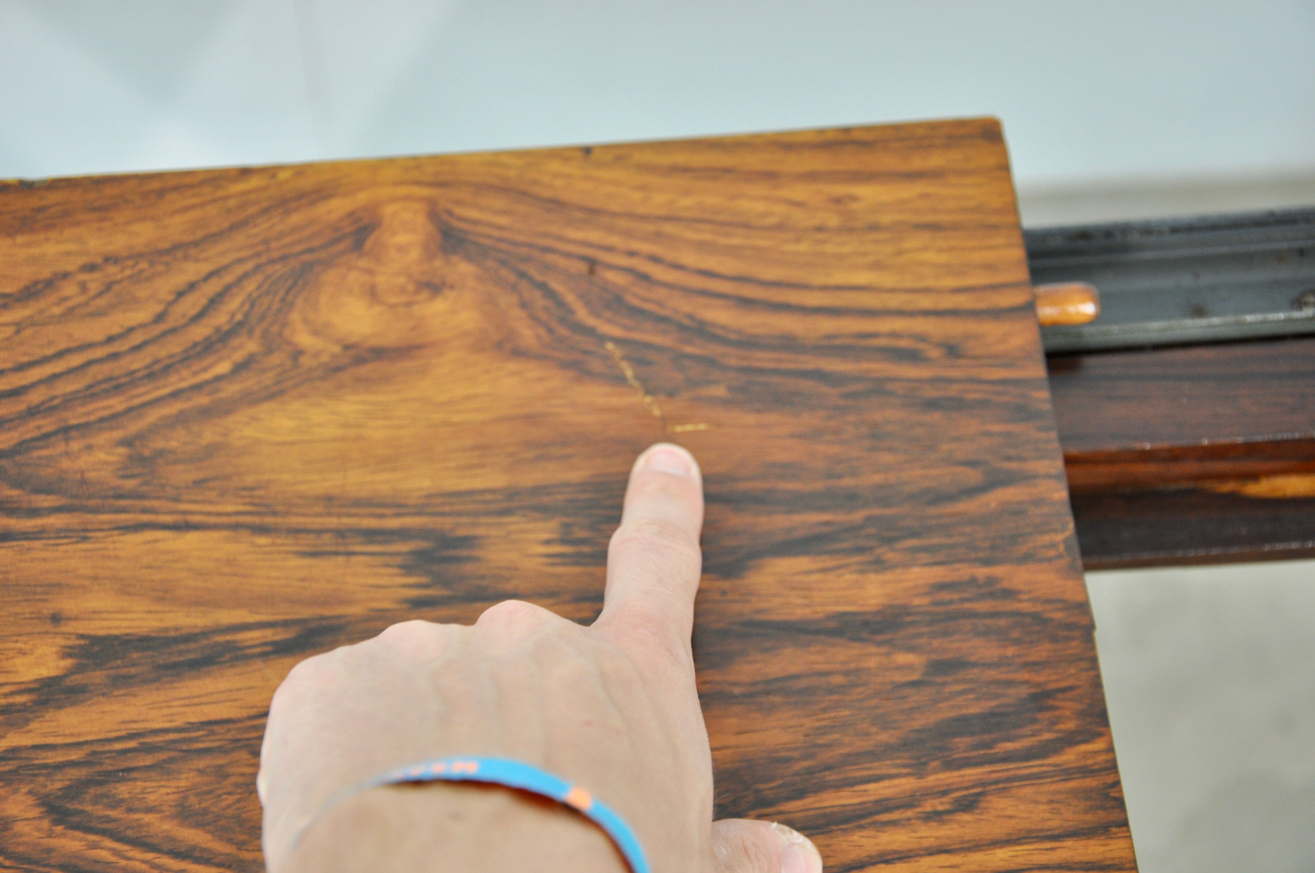 Dutch extendable dining table, 1960s