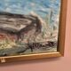 Original Oil on Swedish Panel - "Red Oak at Råå" by Stig Allan - Signed - Dated 1983 - Framed - 53 × 38 cm (20.9" × 15")