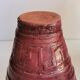 Glazed terracotta vase Art Deco signed WW