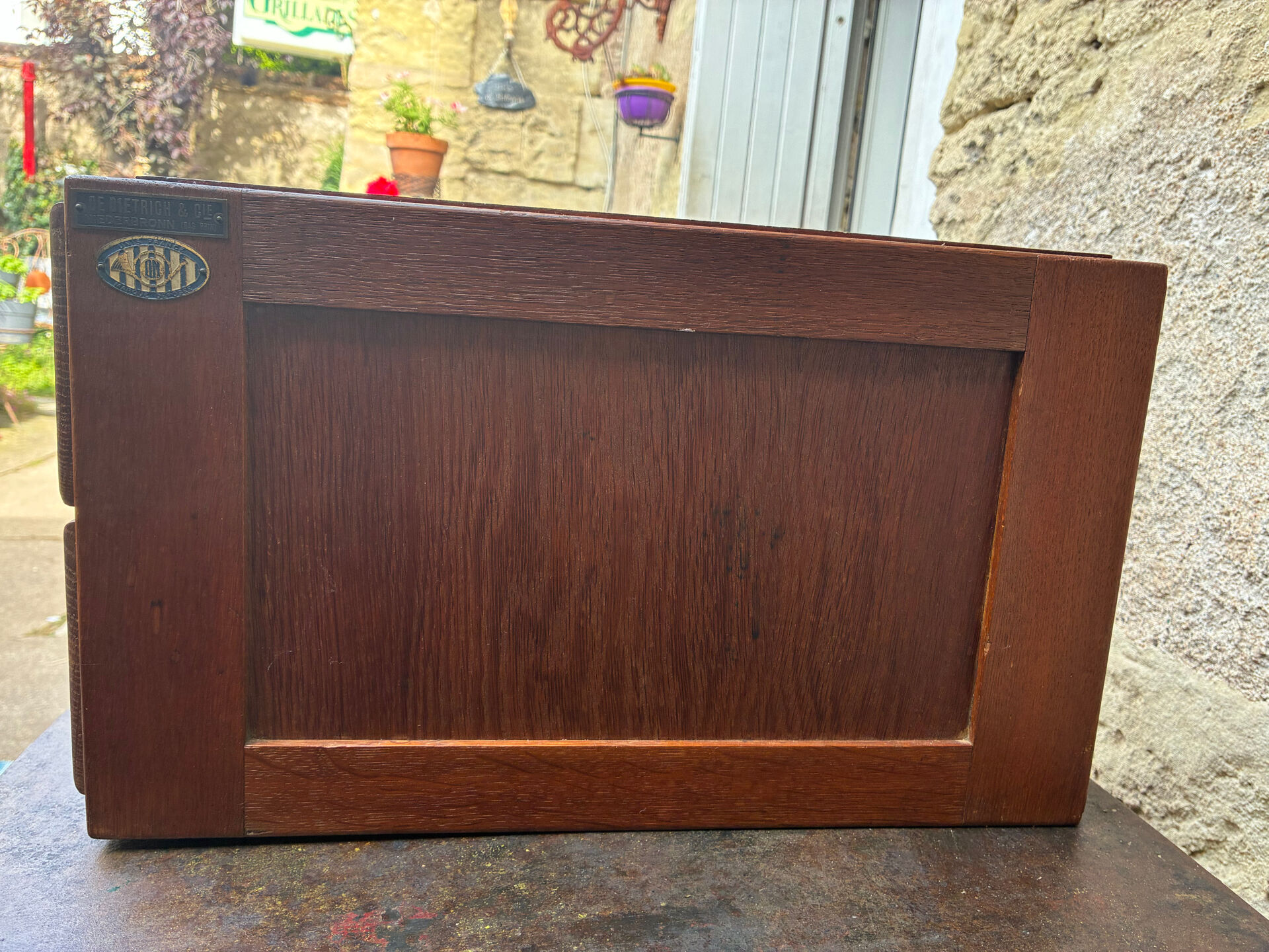 Workshop wooden storage cabinet