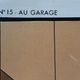 School poster 1960 framed double-sided n14bis The butcher charcutier- n 15 The garage