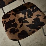 Printed Faux Fur Chair