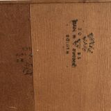 Scandinavian buffet in teak Royal board 1960