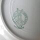 4 plates for dessert decoration blue flowers Orchies mills of the wolves