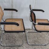 Pair of Chair Marcel Breuer Cesca B64