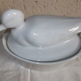 Earthenware terrine duck shape
