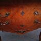 Commode en marqueterie et plateau marbre