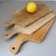 Lot de planches à découper en bois