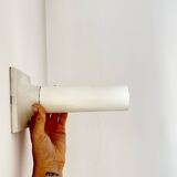 Vintage White Metal Wall/Ceiling Lamps by Rolf Krüger for Staff, 1970s Germ