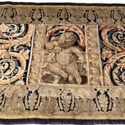 Fragment de tapisserie flamande début xviie