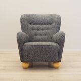 Grey armchair, Scandinavian design, production: Denmark
