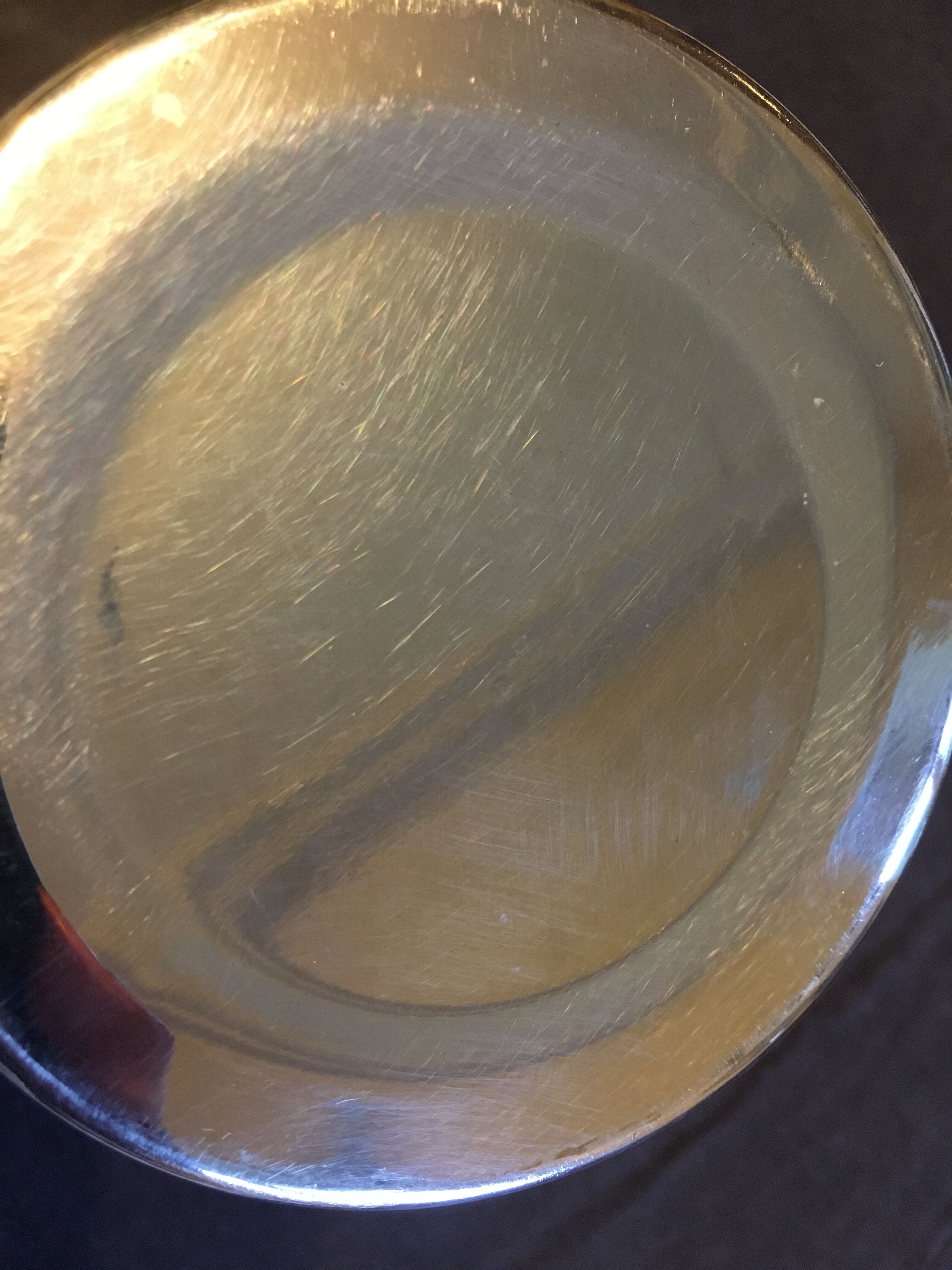 Silver metal ice bucket