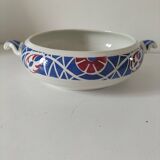 Sarreguemines vegetable dish, Robinson model