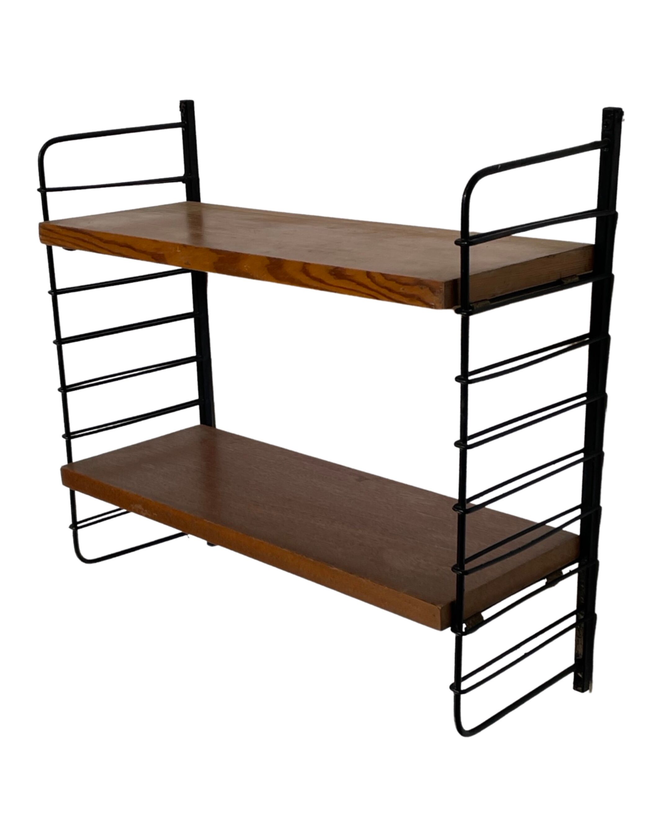 Vintage wood wall shelf wall rack