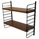 Vintage wood wall shelf wall rack