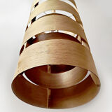 Vintage pine veneer pendant lamp