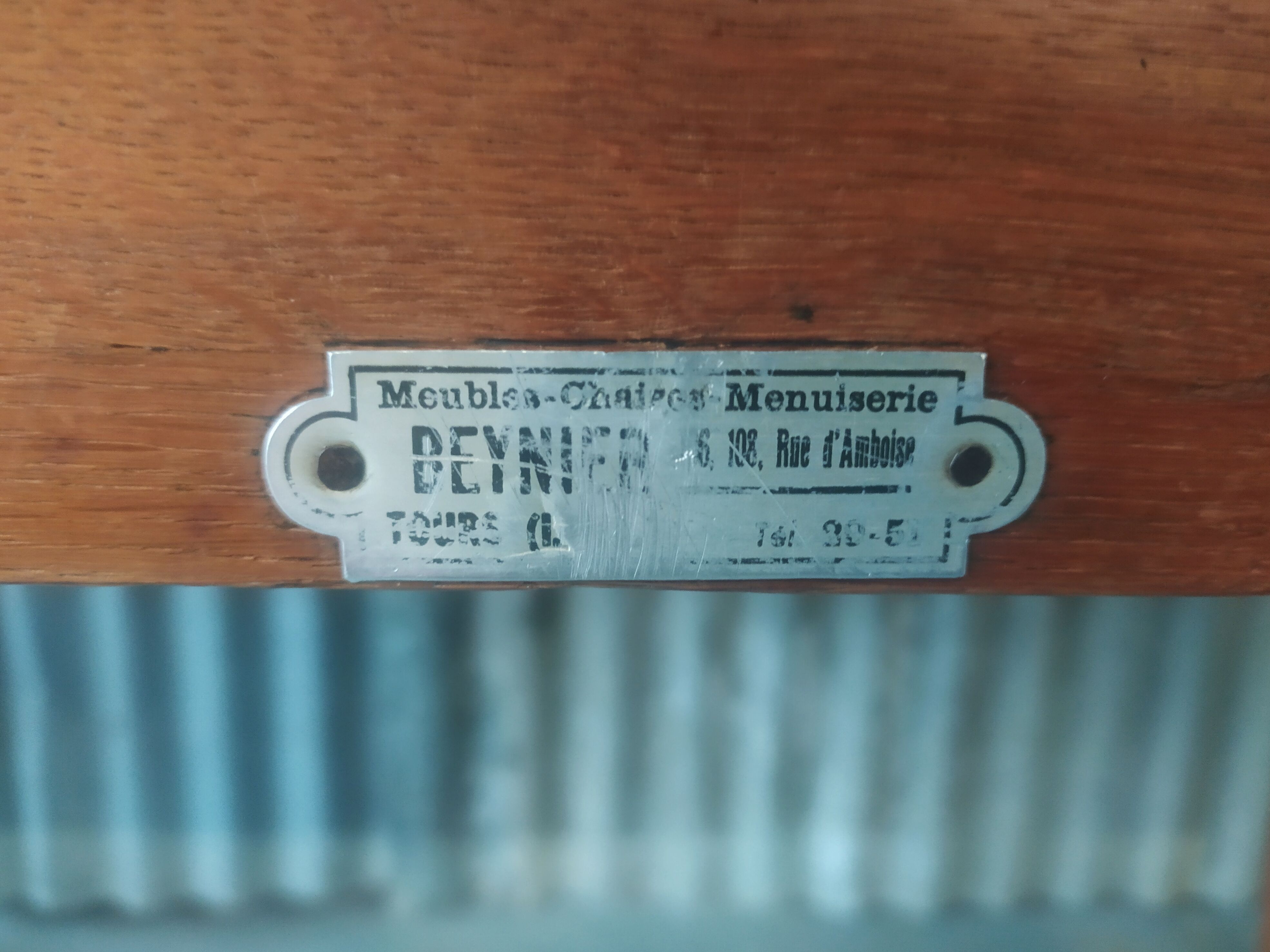 Solid oak farm table