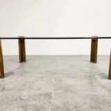 Bronze coffee table by Peter Ghyczy 1970s