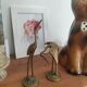 Brass heron duo
