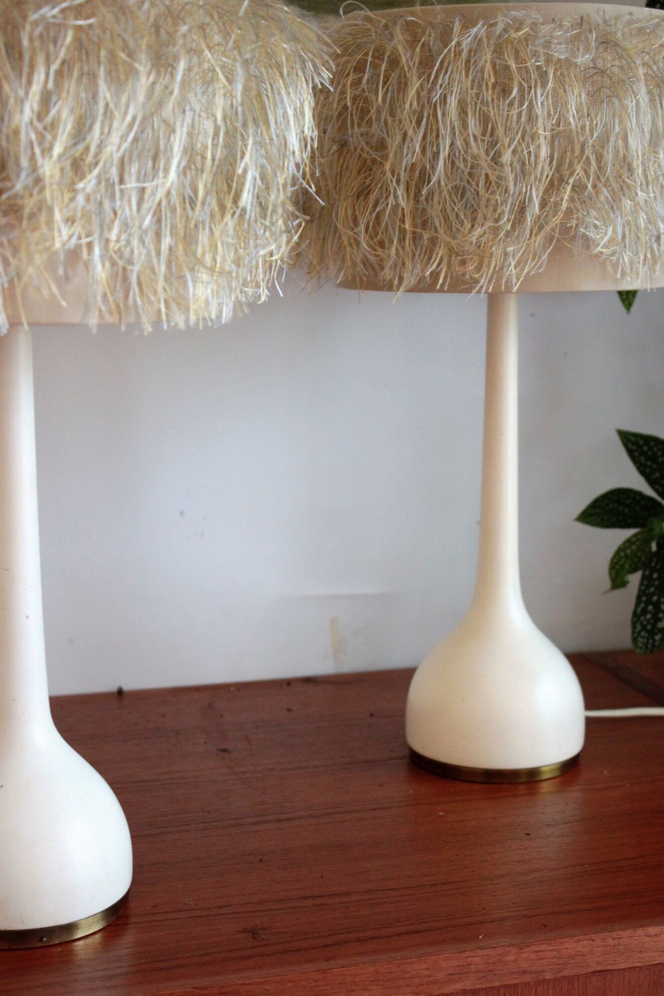 Atypical pair of Swedish table lamp 1960, Hans Agne Jakobsson