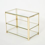 Table d’appoint en bronze signée J.T. Lepelletier pour Broncz vers 1960