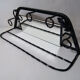 Metal coat door wrought iron