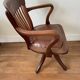 Early 20th century screw office chair