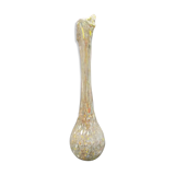 Glass end XIX vase