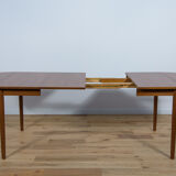 Table à manger extensible en teck danois, années 1960